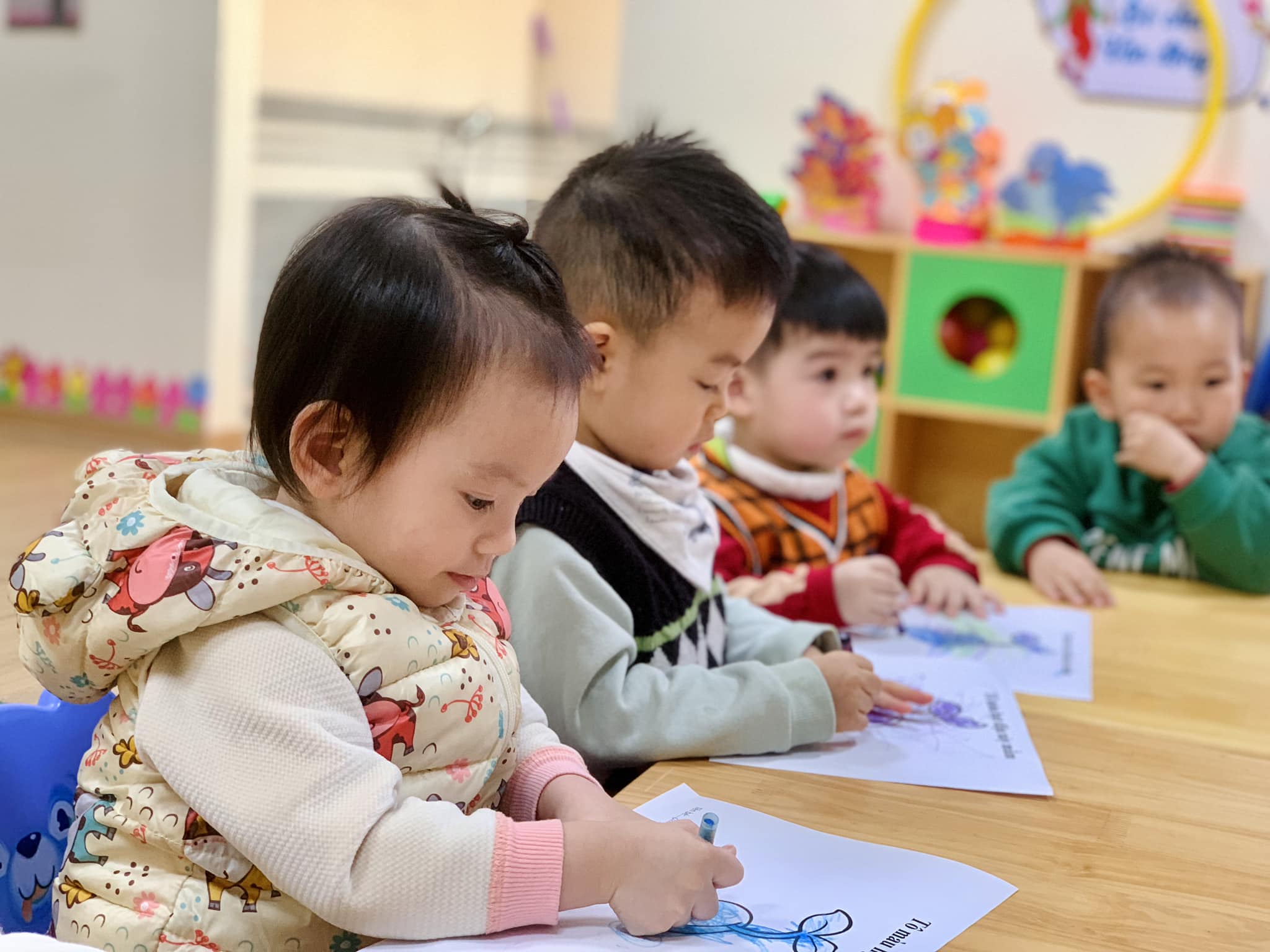 Dự án “Những loại hạt và rau quanh bé”